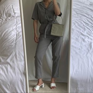 Oak + Fort Grey Jumpsuit ✨